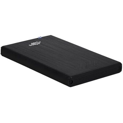 PRENDELUZ Externes Gehäuse 6,3 cm (2,5 Zoll) SATA 9,5 mm USB 3.0, schwarz, ideal zum Speichern und Übertragen von Daten von Festplatten und SSDs. PRENDELUZ Externes Gehäuse 6,3 cm (2,5 Zoll) SATA 9,5 mm USB 3.0, schwarz, ideal zum Speichern und Übertragen von Daten von Festplatten und SSDs.