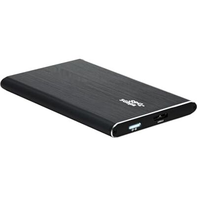 PRENDELUZ Externes Gehäuse 6,35 cm (2,5 Zoll) SATA USB 3.0 UASP, 7 mm, schwarz, ideal zum Speichern und Übertragen von Daten von Festplatten und SSDs. PRENDELUZ Externes Gehäuse 6,35 cm (2,5 Zoll) SATA USB 3.0 UASP, 7 mm, schwarz, ideal zum Speichern und Übertragen von Daten von Festplatten und SSDs.