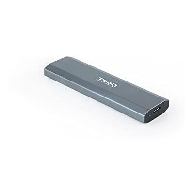 Monkey Ladder M.2 NVMe PCIe SSD-Gehäuse, USB-C-Anschluss (USB 3.1 Gen2 10 Gbit/s), Aluminium, einfaches Öffnen, Grau, 42 g. Monkey Ladder M.2 NVMe PCIe SSD-Gehäuse, USB-C-Anschluss (USB 3.1 Gen2 10 Gbit/s), Aluminium, einfaches Öffnen, Grau, 42 g.