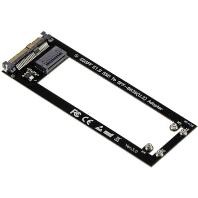 KALEA-INFORMATIQUE EDSFF E1.S NVMe PCIe Gen4 SSD-Adapter auf U.2 SFF-8639 68-polige Schnittstelle, kompatibel mit E1.S-SSDs von 5,9 mm bis 25 mm KALEA-INFORMATIQUE EDSFF E1.S NVMe PCIe Gen4 SSD-Adapter auf U.2 SFF-8639 68-polige Schnittstelle, kompatibel mit E1.S-SSDs von 5,9 mm bis 25 mm
