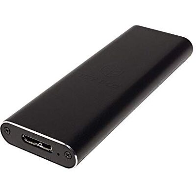 ICY BOX IB-183M2 Externes Gehäuse für 1x M.2 SSD B-Key und B+M-Key (22 x 30/42/60/80 mm), USB 3.0 (UASP) Anschluss, SATA III, Aluminium, schwarz ICY BOX IB-183M2 Externes Gehäuse für 1x M.2 SSD B-Key und B+M-Key (22 x 30/42/60/80 mm), USB 3.0 (UASP) Anschluss, SATA III, Aluminium, schwarz