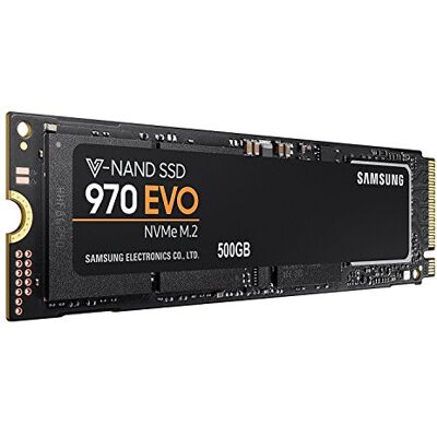 Samsung MZ-V7E500BW 970 EVO 500 GB NVMe M.2 Interne SSD , Festkörper-Laufwerk, Schwarz Samsung MZ-V7E500BW 970 EVO 500 GB NVMe M.2 Interne SSD , Festkörper-Laufwerk, Schwarz