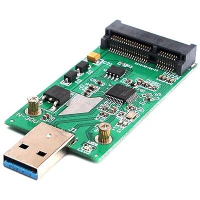 KALEA-INFORMATIQUE USB mSATA Adapter - Konvertiert mSATA in USB-Flash-Laufwerk KALEA-INFORMATIQUE USB mSATA Adapter - Konvertiert mSATA in USB-Flash-Laufwerk