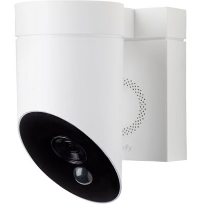 Somfy 1875325 – Outdoor Camera weiß, WLAN-Außenüberwachungskamera mit intelligenter Erkennung, 1080p Full HD, 110 dB Sirene, Anschluss an vorhandene Lampe möglich Somfy 1875325 – Outdoor Camera weiß, WLAN-Außenüberwachungskamera mit intelligenter Erkennung, 1080p Full HD, 110 dB Sirene, Anschluss an vorhandene Lampe möglich