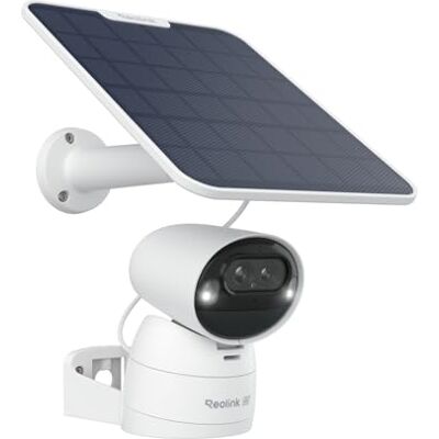 Reolink 4K Solar Überwachungskamera Aussen Akku mit 360° PTZ, KI-Erkennung Auto-Tracking, Dual Lens, 8MP WLAN Kamera Outdoor Kabellos mit 30m Farbnachtsicht, , 2.4/5GHz WLAN, Argus Track+6W Solarpanel Reolink 4K Solar Überwachungskamera Aussen Akku mit 360° PTZ, KI-Erkennung Auto-Tracking, Dual Lens, 8MP WLAN Kamera Outdoor Kabellos mit 30m Farbnachtsicht, , 2.4/5GHz WLAN, Argus Track+6W Solarpanel