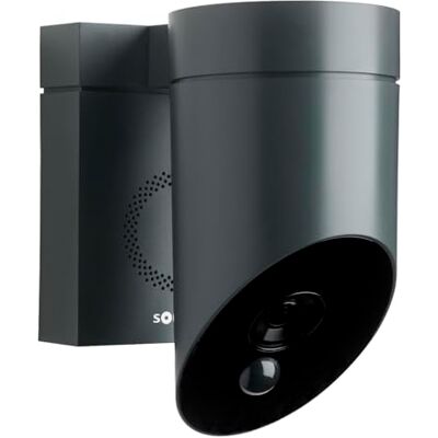 Somfy 1875326 – Outdoor Camera anthrazit, WLAN-Außenüberwachungskamera mit intelligenter Erkennung, 1080p Full HD, 110 dB Sirene, Anschluss an vorhandene Lampe möglich Somfy 1875326 – Outdoor Camera anthrazit, WLAN-Außenüberwachungskamera mit intelligenter Erkennung, 1080p Full HD, 110 dB Sirene, Anschluss an vorhandene Lampe möglich