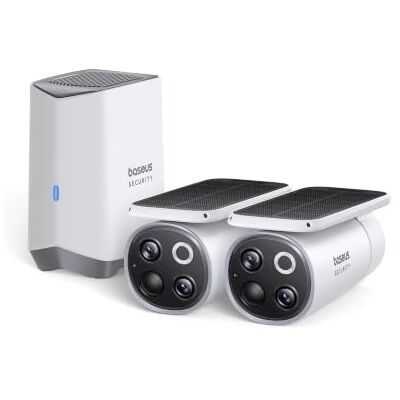 Baseus Security S1 Pro Überwachungskamera Aussen Solar Energie mit Sonnenlicht-Tracking, 3K Kamera Überwachung Kabellos WLAN mit Solarpanel, Farbige Nachtsicht, Erweiterbarer Speicher 16TB Baseus Security S1 Pro Überwachungskamera Aussen Solar Energie mit Sonnenlicht-Tracking, 3K Kamera Überwachung Kabellos WLAN mit Solarpanel, Farbige Nachtsicht, Erweiterbarer Speicher 16TB