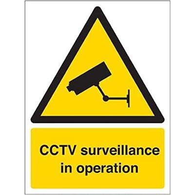 VSafety 6e010an-r "schließt Circuit Überwachungskamera in Operation" Warnung Sicherheit Zeichen, starrer Kunststoff, Hochformat, 150 mm x 200 mm x 200 mm, schwarz/gelb VSafety 6e010an-r "schließt Circuit Überwachungskamera in Operation" Warnung Sicherheit Zeichen, starrer Kunststoff, Hochformat, 150 mm x 200 mm x 200 mm, schwarz/gelb