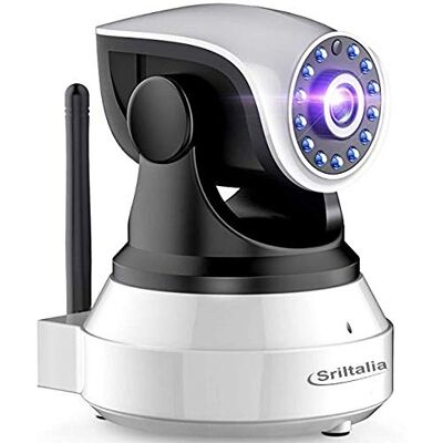 SRICAM ITALIA Sp017 drahtlose IP-Kamera - Überwachungskamera mit SD-Unterstützung SRICAM ITALIA Sp017 drahtlose IP-Kamera - Überwachungskamera mit SD-Unterstützung
