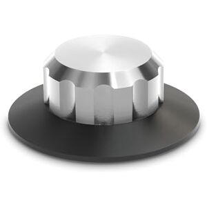 Dynavox Schallplattenklemme VC150, Klemme zum Fixieren der Schallplatte für Vinyl-Plattenspieler, aus Aluminium, Silber Dynavox Schallplattenklemme VC150, Klemme zum Fixieren der Schallplatte für Vinyl-Plattenspieler, aus Aluminium, Silber
