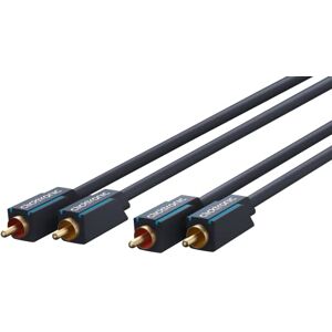 ClickTronic Casual Cinch-Koaxial Stereo Audiokabel (2x Cinch-Stecker/2x Cinch-Stecker) 0,5m ClickTronic Casual Cinch-Koaxial Stereo Audiokabel (2x Cinch-Stecker/2x Cinch-Stecker) 0,5m