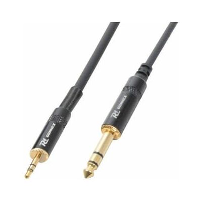 Power Dynamics PD Connex 3,5 mm Klinke Stereo 6,3 mm Klinke Stereo 3 Meter Power Dynamics PD Connex 3,5 mm Klinke Stereo 6,3 mm Klinke Stereo 3 Meter