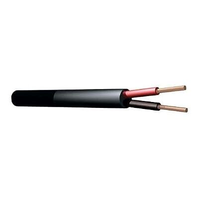 PD-Connex RX10 Lautsprecherkabel - 50M Rund 2x1.5mm² Schwarz PD-Connex RX10 Lautsprecherkabel - 50M Rund 2x1.5mm² Schwarz