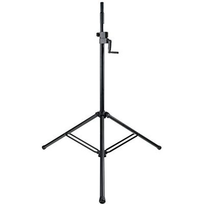 Pronomic SPS-C-10AS Kurbelstativ Boxenstativ aus Stahl und Aluminium Bis 2,42 m Länge ausziehbar Extra große Standfläche mit 1,6 m Durchmesser Belastbarkeit: max. 80 kg Schwarz Pronomic SPS-C-10AS Kurbelstativ Boxenstativ aus Stahl und Aluminium Bis 2,42 m Länge ausziehbar Extra große Standfläche mit 1,6 m Durchmesser Belastbarkeit: max. 80 kg Schwarz