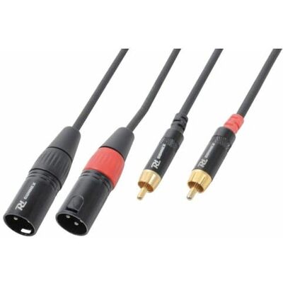 Power Dynamics PD Connex Signalkabel Audiokabel 2x XLR Stecker 2x RCA 1,5 Meter Power Dynamics PD Connex Signalkabel Audiokabel 2x XLR Stecker 2x RCA 1,5 Meter