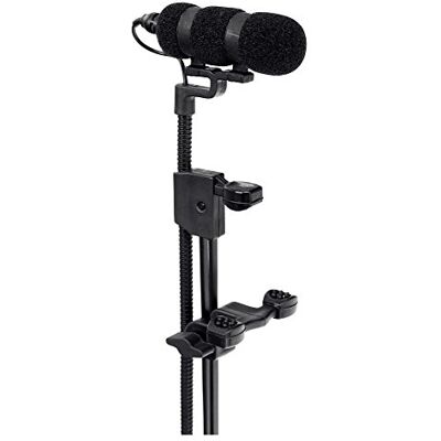 Pronomic Set MCM-100G Clipmikrofon mit Halter (Kondensator Mikrofon, Schwanenhals, Halter für Gitarre, Akustikbass, Ukulele u.ä., Phantomspeisung, XLR Adapter, Case) schwarz Pronomic Set MCM-100G Clipmikrofon mit Halter (Kondensator Mikrofon, Schwanenhals, Halter für Gitarre, Akustikbass, Ukulele u.ä., Phantomspeisung, XLR Adapter, Case) schwarz