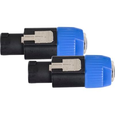 Pronomic AD-JFSPM Adapter 6, Fertig verdrahtet und einsatzbereit 3mm Klinke-Buchse auf Speakon-kompatibler Stecker, Robuste Verarbeitung, Professionelles Design, 2 Stück im Sparset Pronomic AD-JFSPM Adapter 6, Fertig verdrahtet und einsatzbereit 3mm Klinke-Buchse auf Speakon-kompatibler Stecker, Robuste Verarbeitung, Professionelles Design, 2 Stück im Sparset