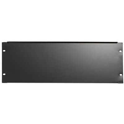MUSIC STORE , 19" Rackblende, 4HE Stahl, Verblendung für Racks, Schwarz MUSIC STORE , 19" Rackblende, 4HE Stahl, Verblendung für Racks, Schwarz