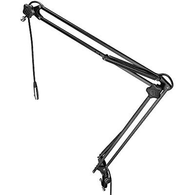Adam Hall Stands S TBA 01 Tisch Mikrofonarm mit integriertem XLR-Kabel Adam Hall Stands S TBA 01 Tisch Mikrofonarm mit integriertem XLR-Kabel