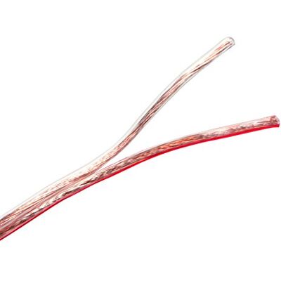 Logilink CA1083 Lautsprecher Boxenkabel für Ihre HiFi Anlage, "2x 2,50 mm" Querschnitt, 10m klar Logilink CA1083 Lautsprecher Boxenkabel für Ihre HiFi Anlage, "2x 2,50 mm" Querschnitt, 10m klar