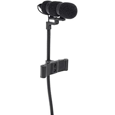 Pronomic Set MCM-100B Clipmikrofon mit Halter (Kondensator Mikrofon, Schwanenhals, Halter für Kontrabass, Phantomspeisung, XLR Adapter, Case) schwarz Pronomic Set MCM-100B Clipmikrofon mit Halter (Kondensator Mikrofon, Schwanenhals, Halter für Kontrabass, Phantomspeisung, XLR Adapter, Case) schwarz