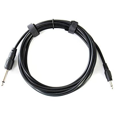 MUSIC STORE Patchkabel, 300cm, Schwarz, 3,5mm auf 6,3 mm Mono-Klinkenstecker, für Modulare Synthesizer MUSIC STORE Patchkabel, 300cm, Schwarz, 3,5mm auf 6,3 mm Mono-Klinkenstecker, für Modulare Synthesizer