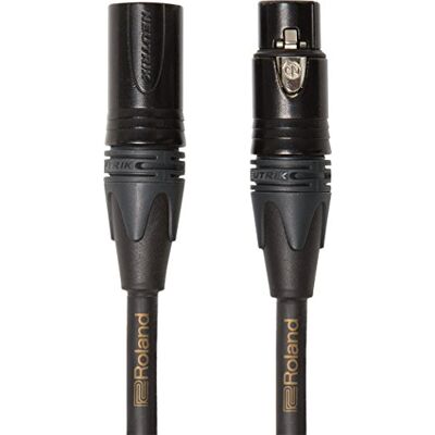 Roland Gold-Serie Vierfach-Mikrofonkabel, Länge: 3m – RMC-GQ10 Roland Gold-Serie Vierfach-Mikrofonkabel, Länge: 3m – RMC-GQ10