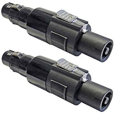 keepdrum - ADA038 - Speakon zu XLR - 3-polig - Audio-Adapter keepdrum - ADA038 - Speakon zu XLR - 3-polig - Audio-Adapter