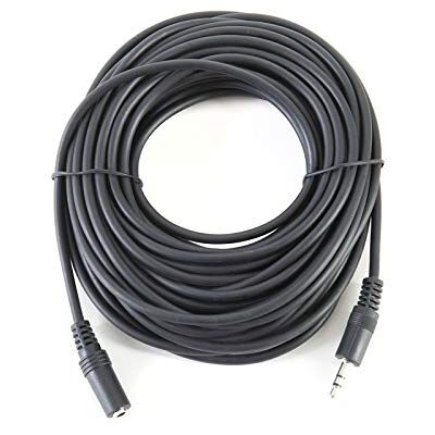 MUSIC STORE Miniklinkenverlängerung Audiokabel 10m, Standard Serie, Miniklinke Female zu 3,5 Stereo, Robust, Knickschutz, Ideal für Heimstudio & Proberaum, Schwarz MUSIC STORE Miniklinkenverlängerung Audiokabel 10m, Standard Serie, Miniklinke Female zu 3,5 Stereo, Robust, Knickschutz, Ideal für Heimstudio & Proberaum, Schwarz