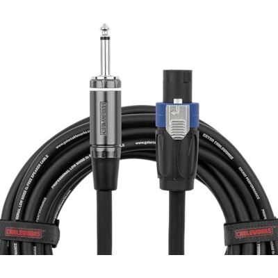 Gator Cableworks GCWC-SPK-03-1TL Composer 3 Foot 0,9m TS to Twist Lock – Hochwertiges Audiokabel für professionelle Anwendungen, robust & zuverlässig Gator Cableworks GCWC-SPK-03-1TL Composer 3 Foot 0,9m TS to Twist Lock – Hochwertiges Audiokabel für professionelle Anwendungen, robust & zuverlässig