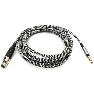 System S 3m Weißes Audiokabel - 3,5mm Klinke, Mini XLR System S 3m Weißes Audiokabel - 3,5mm Klinke, Mini XLR