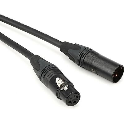 Hosa CMK-050AU, Edge Microphone Cable, Neutrik XLR3F to XLR3M, 50 ft Hosa CMK-050AU, Edge Microphone Cable, Neutrik XLR3F to XLR3M, 50 ft