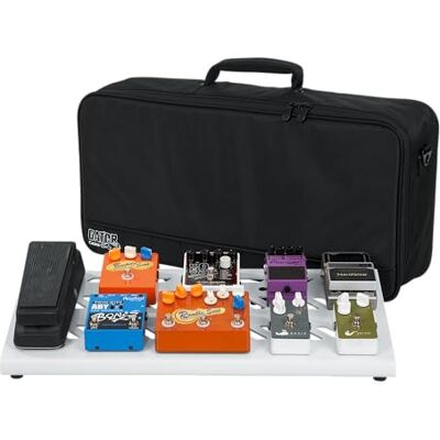 Gator Aluminium-Pedalboard weiß, mit Tasche (GPB-BAK-WH) Gator Aluminium-Pedalboard weiß, mit Tasche (GPB-BAK-WH)