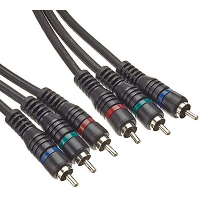 PremiumCord Cinch-Kabel HQ - 3x RCA auf 3x Cinch RCA, Stereo, 10m PremiumCord Cinch-Kabel HQ - 3x RCA auf 3x Cinch RCA, Stereo, 10m