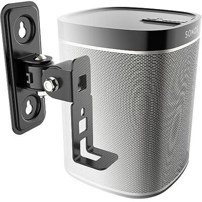 RICOO 1 x Lautsprecher Wandhalterung für Sonos Play :1™ LH431-B Lautsprecherwandhalterungen Boxenhalterung Wand Lautsprecherhalterung schwenkbar neigbar Wandhalter HiFi Audio Boxen Halterung RICOO 1 x Lautsprecher Wandhalterung für Sonos Play :1™ LH431-B Lautsprecherwandhalterungen Boxenhalterung Wand Lautsprecherhalterung schwenkbar neigbar Wandhalter HiFi Audio Boxen Halterung