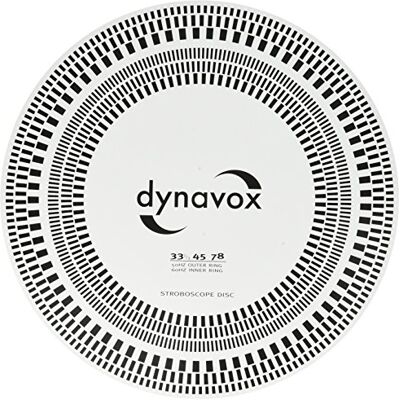 Dynavox Tonabnehmer-Einstelllehre/Stroboskop-Scheibe Dynavox Tonabnehmer-Einstelllehre/Stroboskop-Scheibe