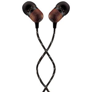 Marley House of Kopfhörer mit Kabel 'Smile Jamaica'- In-Ear Kopfhörer mit Mikrofon, 1-Knopf Steuerung & Geräuschisolierung, inkl. 2 Gel-Aufsätzen und verwicklungsfreies Kabel (Signatur Black/Schwarz) Marley House of Kopfhörer mit Kabel 'Smile Jamaica'- In-Ear Kopfhörer mit Mikrofon, 1-Knopf Steuerung & Geräuschisolierung, inkl. 2 Gel-Aufsätzen und verwicklungsfreies Kabel (Signatur Black/Schwarz)