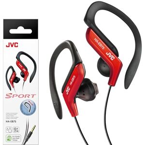 JVC HAEB75R Sportkopfhörer mit Clip, Rot JVC HAEB75R Sportkopfhörer mit Clip, Rot