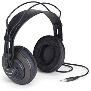 Samson SR850 Traditioneller kabelgebundener Kopfhörer, schwarz m Samson SR850 Traditioneller kabelgebundener Kopfhörer, schwarz m