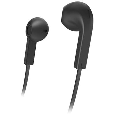 Hama Advance In-Ear Kopfhörer, kabelgebunden, Stereo, leichte Ohrhörer für Smartphone, Tablet, MP3, klares Klangbild, langlebig, Schwarz Hama Advance In-Ear Kopfhörer, kabelgebunden, Stereo, leichte Ohrhörer für Smartphone, Tablet, MP3, klares Klangbild, langlebig, Schwarz