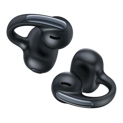 Baseus Bowie MC1 Open Ear Kopfhörer, Ohrclip mit Beeindruckender Klang, Adaptiver Bassverstärkung, Bluetooth 5,4, Geräuschunterdrückung bei Anrufen, IP57, 40H Akk, 5,2g Buds Interstellar Schwarz Baseus Bowie MC1 Open Ear Kopfhörer, Ohrclip mit Beeindruckender Klang, Adaptiver Bassverstärkung, Bluetooth 5,4, Geräuschunterdrückung bei Anrufen, IP57, 40H Akk, 5,2g Buds Interstellar Schwarz