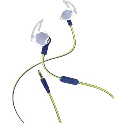 Hama Sportkopfhörer Reflective (In-Ear-Kopfhörer, Mikrofon 100 Hz 10 kHz, Kopfhörer 20 Hz 20 kHz, Klinkenstecker 3,52 mm, Flachstecker 1,5 m, Ohrbügel) grün/blau Hama Sportkopfhörer Reflective (In-Ear-Kopfhörer, Mikrofon 100 Hz 10 kHz, Kopfhörer 20 Hz 20 kHz, Klinkenstecker 3,52 mm, Flachstecker 1,5 m, Ohrbügel) grün/blau