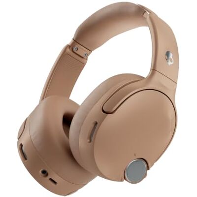 Skullcandy Crusher 1080 ANC Wireless Kopfhörer mit Sound by Bose Beige Multisensorischem Bass, Bluetooth, Over-Ear, bis 60 h Akkulaufzeit, Mikrofon für iPhone & Android Skullcandy Crusher 1080 ANC Wireless Kopfhörer mit Sound by Bose Beige Multisensorischem Bass, Bluetooth, Over-Ear, bis 60 h Akkulaufzeit, Mikrofon für iPhone & Android