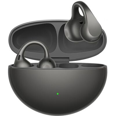 Oppo Enco Clip2 Open Ear Kopfhörer, Knochenleitungs-Anrufe,Grey IP55 Staub- und Wasserbeständigkeit, Al Translate, Intelligentes Bluetooth, Doppelverbindung, 40 Stunden AAC-Modus Oppo Enco Clip2 Open Ear Kopfhörer, Knochenleitungs-Anrufe,Grey IP55 Staub- und Wasserbeständigkeit, Al Translate, Intelligentes Bluetooth, Doppelverbindung, 40 Stunden AAC-Modus