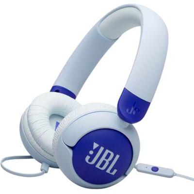 JBL Junior 320, On-Ear-Kopfhörer für Kinder, Blau Für Schule und Reisen, integriertes Mikrofon, faltbares Design, 3,5-mm-Klinkenanschluss, bequemer Sitz JBL Junior 320, On-Ear-Kopfhörer für Kinder, Blau Für Schule und Reisen, integriertes Mikrofon, faltbares Design, 3,5-mm-Klinkenanschluss, bequemer Sitz