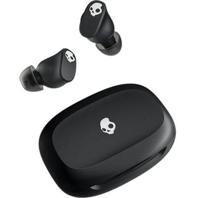 Skullcandy Smokin’ Buds 360 draadloze oordopjes, Bluetooth-koptelefoon, geluidsisolerende pasvorm, accuduur tot 20 uur, zweet- en waterbestendig (IPX4), microfoon voor iPhone en Android Schwarz Skullcandy Smokin’ Buds 360 draadloze oordopjes, Bluetooth-koptelefoon, geluidsisolerende pasvorm, accuduur tot 20 uur, zweet- en waterbestendig (IPX4), microfoon voor iPhone en Android Schwarz