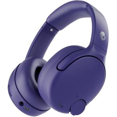 Skullcandy Crusher 720 Wireless Bluetooth Over-Ear-Kopfhörer mit multisensorischem Bass, THX Spatial Audio Personal Sound, bis 65 h Akkulaufzeit, Mikrofon iPhone & Android Violett Skullcandy Crusher 720 Wireless Bluetooth Over-Ear-Kopfhörer mit multisensorischem Bass, THX Spatial Audio Personal Sound, bis 65 h Akkulaufzeit, Mikrofon iPhone & Android Violett