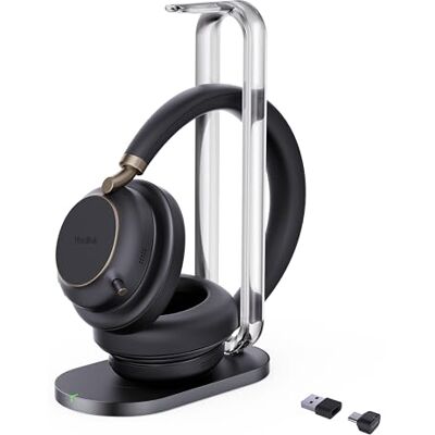 Yealink Headset BH 76 Plus inkl. Ladeständer UC Black USB-C/A Yealink Headset BH 76 Plus inkl. Ladeständer UC Black USB-C/A