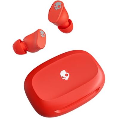 Skullcandy Smokin’ Buds 360 Wireless Earbuds, Bluetooth-Kopfhörer Rot Schallisolierende Passform, bis zu 20 Stunden Akkulaufzeit, schweiß- und wasserresistent IPX4, Mikrofon für iPhone Android Skullcandy Smokin’ Buds 360 Wireless Earbuds, Bluetooth-Kopfhörer Rot Schallisolierende Passform, bis zu 20 Stunden Akkulaufzeit, schweiß- und wasserresistent IPX4, Mikrofon für iPhone Android