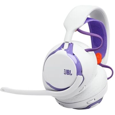 JBL Quantum 650, Kabelloses Bluetooth-Gaming-Headset, Weiß JBL Quantum 650, Kabelloses Bluetooth-Gaming-Headset, Weiß